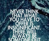 you are important