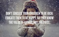 value of things, not the price