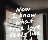 what true love feels like