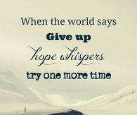 hope whispers