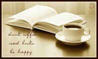 coffee + books = happiness