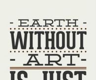 earth without art