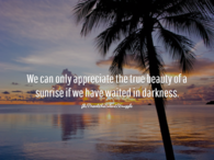 true beauty of sunrise