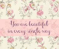 you are beautiful