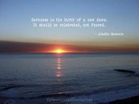 Darkness is the birth of a new dawn