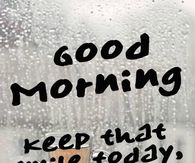Good morning