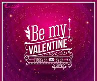 Be my valentine