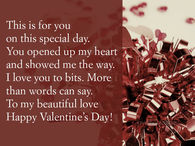 To my love 