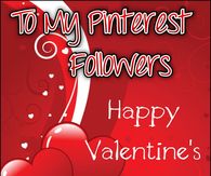 Happy Valentines Day Pinterest Followers