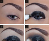Shimmery Smoky Eye