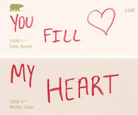 You fill my heart with love