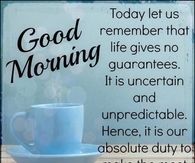 Good Morning