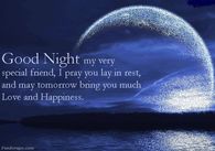 Good Night My Very Special Friend