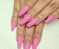 pink nails