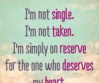 waiting for who deserves my heart