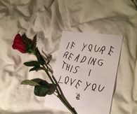 Love Letter and Rose