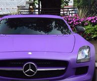 Purple Mercedes