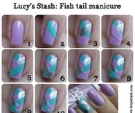 Fish Tail Manicure