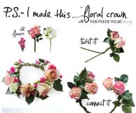 DIY Floral Crown