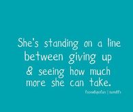 Standing on a line