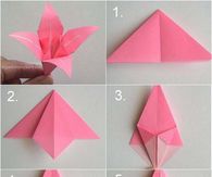 DIY Origani Lily