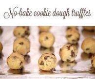 No Bake Cookie Dough Truffles