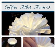 DIY Coffee Filter Flowers