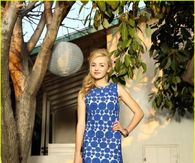Cute Blue & White Spring Dress