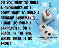 Build a snowman