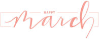 Happy March