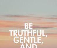 Be Truthful