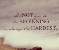 Do not give up 