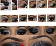Glitter Eye Makeup