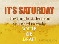 It's Saturday