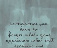 Sometimes