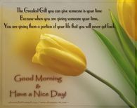Good Morning