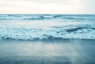 Calm blue sea