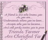 Friends Forever are Cherished for Life