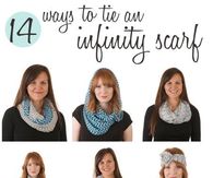 14 ways to tie a scarf