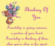 Thinking of you