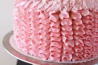 Pink Frosting Layered Cake
