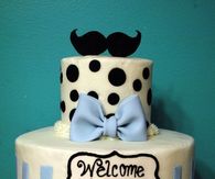 Baby Boy Cake
