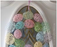 Easter Egg Wreath