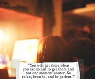 You will get there