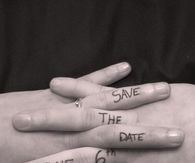 Save the date picture