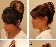 Inside out pony tail