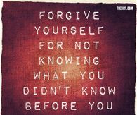 Forgive Yourself