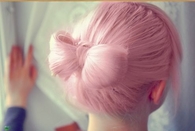 bow hair 