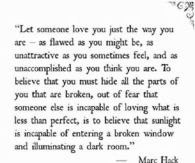 Love you just the way you are