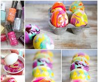 Nail Polish Easter Eggs